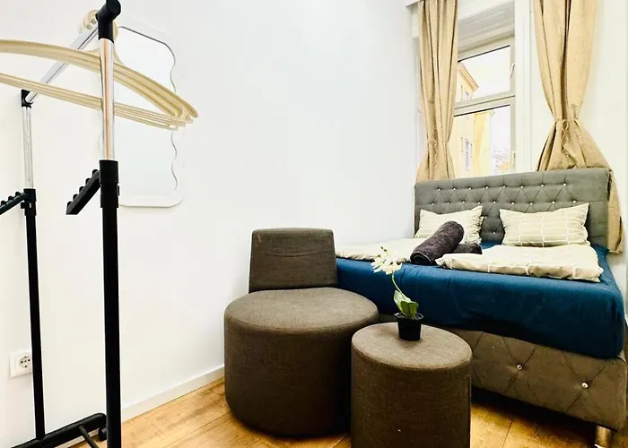 Appartement Cozy 9br For 18 Near Augarten Vienne
